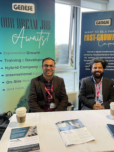 genese-team Genese team in the Truro College Careers Convention