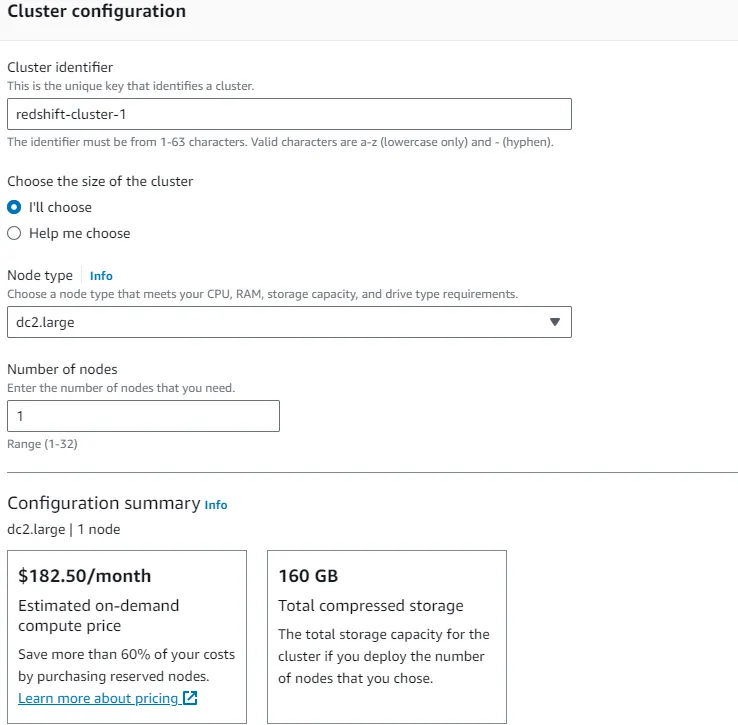 Cluster Configuration