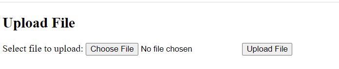 Upload File Upload File